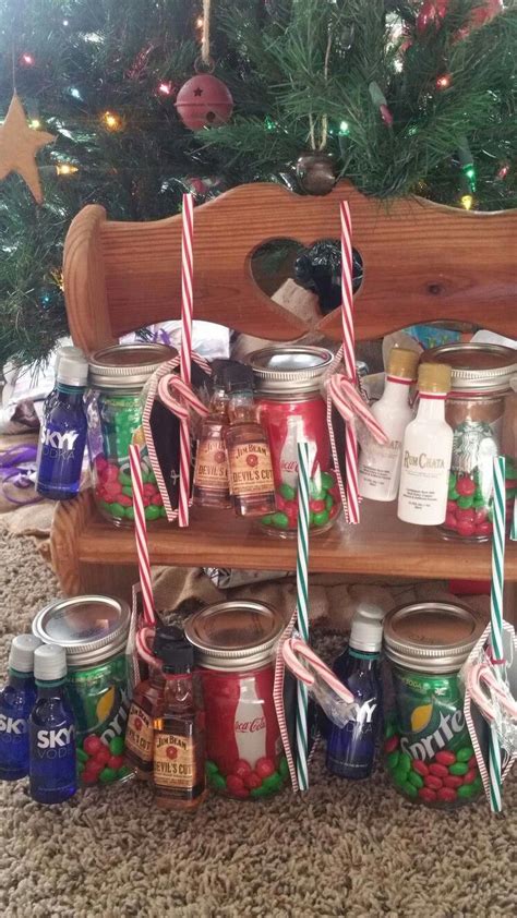 Mason Jar Alcoholic Drink Ts Diy Christmas Ts Homemade