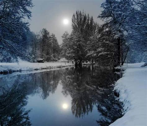Pin By Ana Rebeca Sanchez On Reflections Winter Blues Landscape