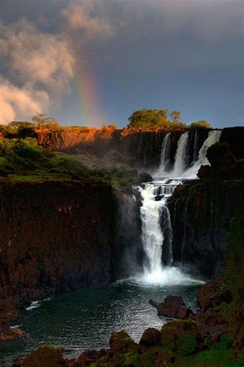 Van De Mooiste Plekken Op Aarde Beautiful Places To Visit Iguazu Waterfalls Waterfall