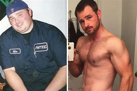 Obese Man Sheds 10st Naturally To Transform Into Ripped Fitness Hunk Here He Reveals How