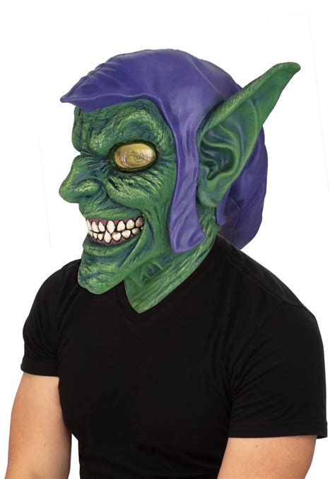 Looking for a green goblin costume from the origin. Deluxe Spider-Man Green Goblin Mask