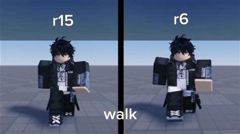 Roblox Animator Turn My Walk R15 Animation Into R6 Youtube