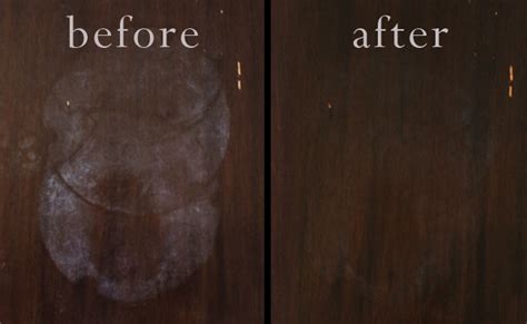 Mix baking soda and water to form a paste. How to Remove Water Stains from Wood