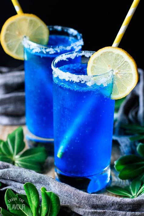 Blue Lagoon Mocktail Recipe Mocktail Drinks Summer Drinks Blue Drinks