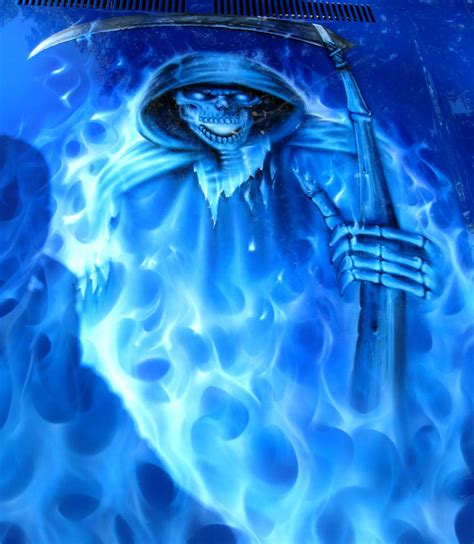 Blue Reaper By Drivenbychaos On Deviantart