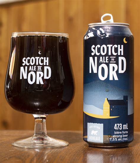 Review Boréale Scotch Ale Du Nord Beercrankca