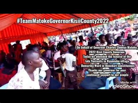 Bonchari constituency on wn network delivers the latest videos and editable pages for news & events, including entertainment, music, sports, science and more, sign up and share your playlists. Team Governor Charles Chweya Matoke, Kisii County Governor ...