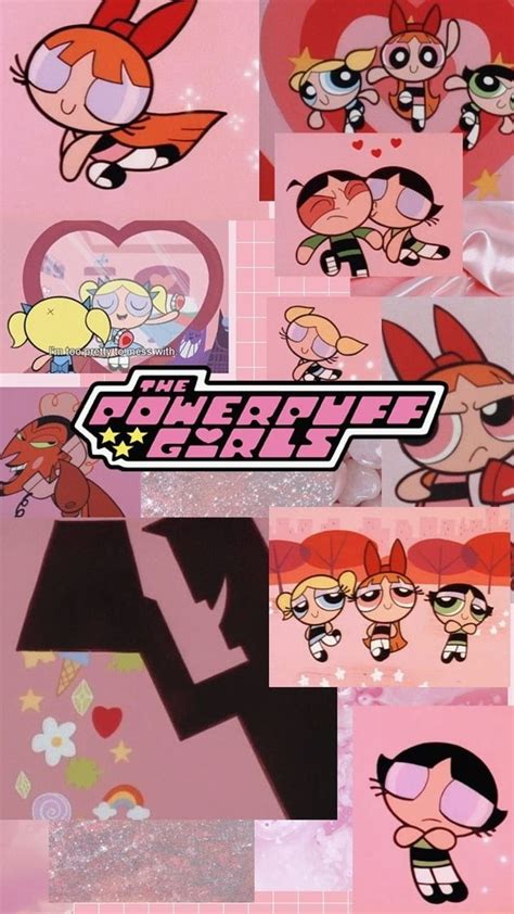 powerpuff girls cartoons cute girly pink red hd phone wallpaper peakpx