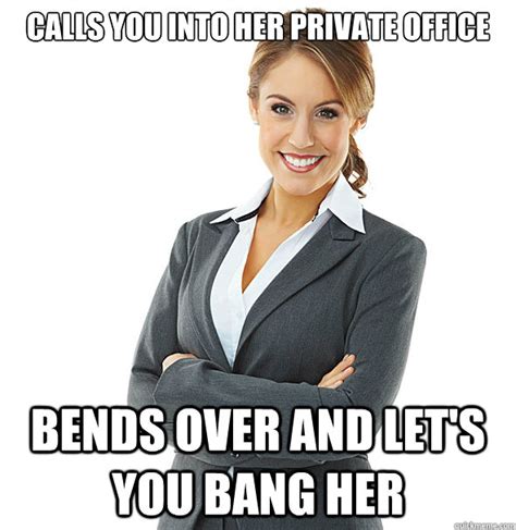 Calls You Into Her Private Office Bends Over And Lets You Bang Her