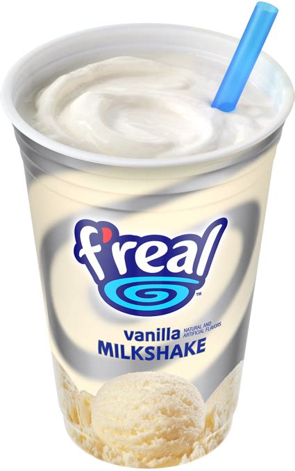 Vanilla Milkshake F Real Vanilla Milkshake Milkshake Peanut