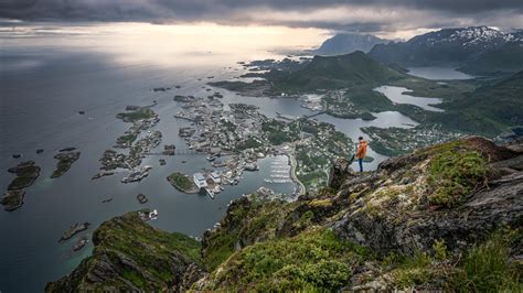 The View Over Svolvaer Norway Rmostbeautiful