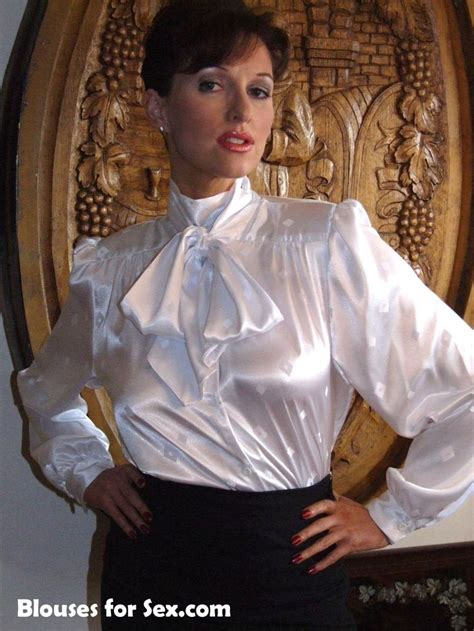 Pin On Satin Blouses