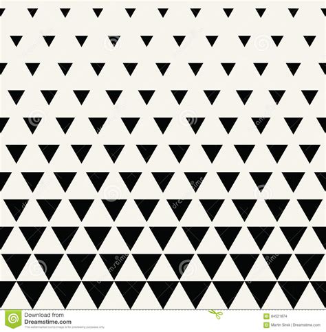 Abstract Geometric Black And White Graphic Design Print Triangle