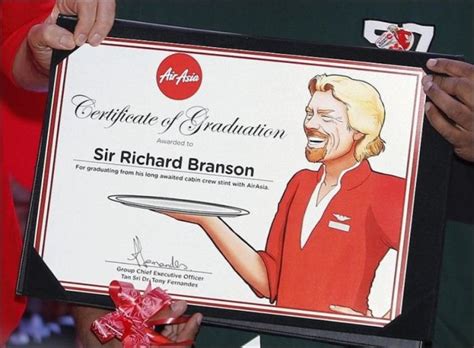 Richard Branson Turns Stewardess | Others
