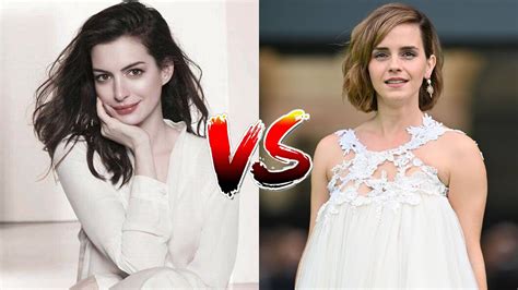 Anne Hathaway Vs Emma Watson Lifestyle Transformation 2022 Ll From