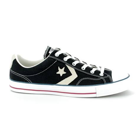 Converse Star Player Ox C Black Trainers