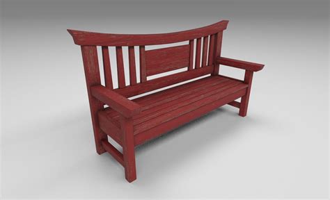 Check out our oriental benches selection for the very best in unique or custom, handmade pieces from our shops. 3D asset Asian wooden bench | CGTrader