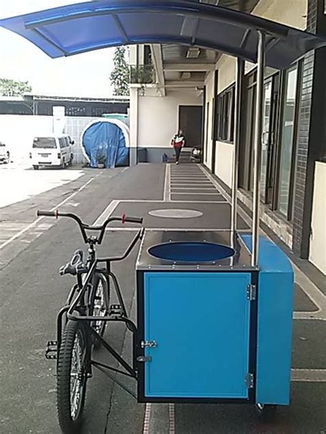 Westpoint st., cubao, quezon city, philippines 1109. #cart with bike good for #fishball #squidball #kwek2 and ...