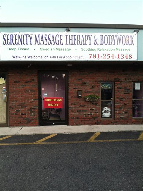 serenity massage therapy and bodywork winthrop ma