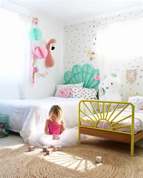 It has a fresh and contemporary appeal and boasts of a casual yet beautiful vibe. girls bedroom ideas - my girls shared bedroom tour | Kids ...