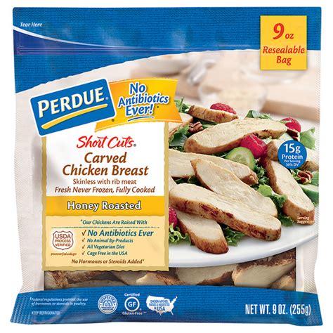 Save On Perdue Short Cuts Carved Chicken Breast Honey Roasted Fresh Gluten Free Order Online