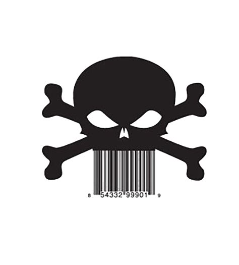 Download Product Code Two Dimensional Skull Universal Barcode Qr Hq Png
