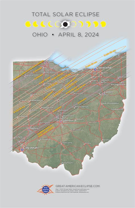 Eclipse Path Time In Ohio Calendar Toma Agnella