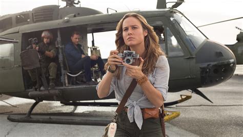 See Brie Larsons Behind The Scenes Photos From Kong Skull Island