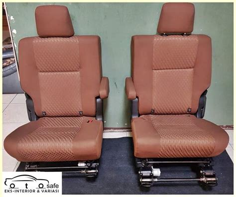 Jok mobil innova type g di modifikasi menjadi innova captain seat