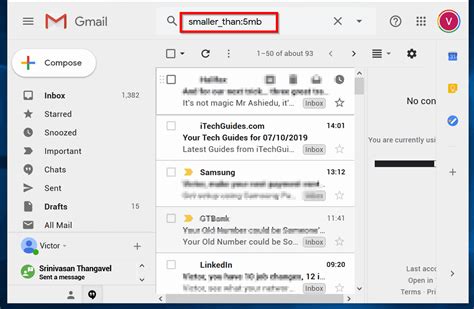 How To Sort Gmail By Size Using Gmail Search