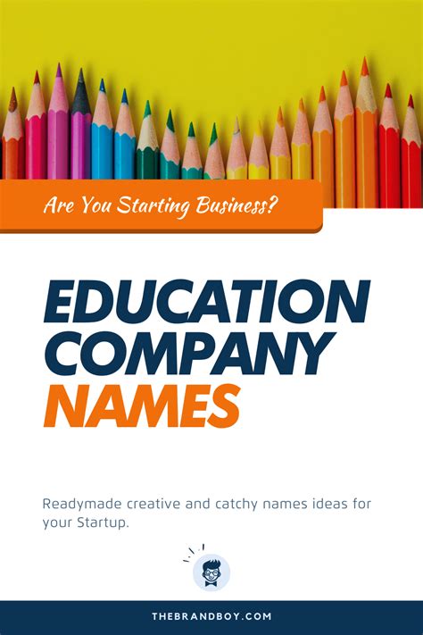 1673 Education Company Name Ideas Suggestions And Domain Ideas