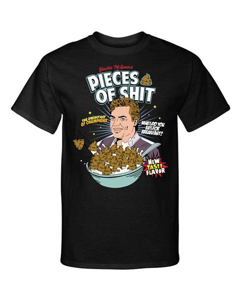 Shooter Mcgavin Pieces Of St Cereal Happy Gilmore Funny Style Graphic Tee T Shirt Etsy