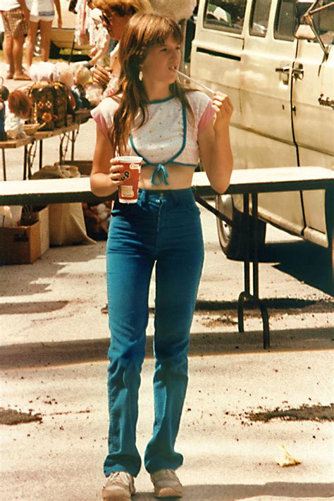 80s Young Fashion Color Photos Of Us Teen Girls During The 1980s