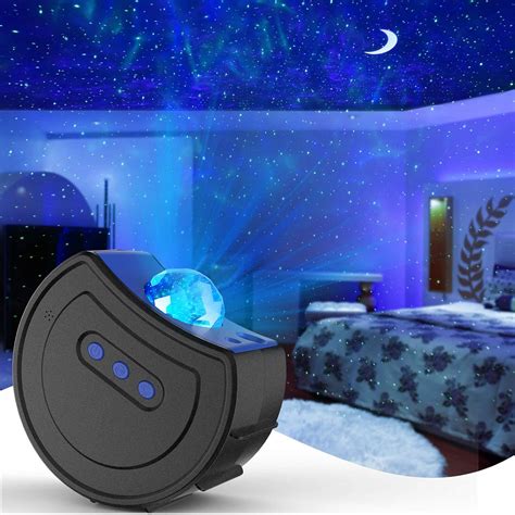 Led Galaxy Starry Night Light Projector Ocean Star Sky Party Lamp Party