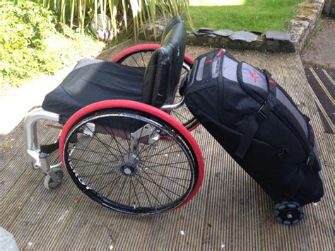 Easy To Use Wheelchair Luggage By Phoenix Instinct Braceworks Custom