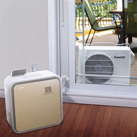 Portable air conditioners tend to be more costly than window models. Forest Air Mini Split 8,000 BTU Portable 3-in-1 Air ...