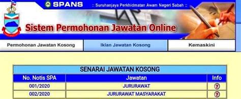 December 29, 2016 admin jawatan kosong swasta, sabah. Iklan Jawatan Kosong Suruhanjaya Perkhidmatan Awam Sabah ...