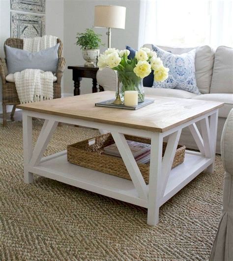 A Guide To Choosing The Perfect Square Coffee Table Farmhouse Coffee