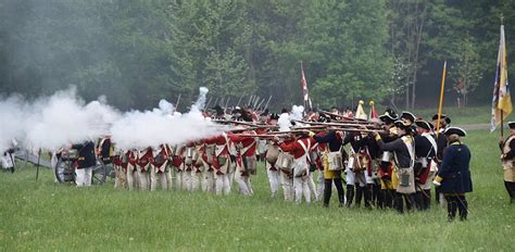 Revolutionary War Reenactment Photo Courtesy Of 7th Virgin Flickr