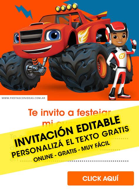 But when a truck named crusher uses dirty tricks to try and win. +6 Free BLAZE AND THE MONSTER MACHINES birthday ...