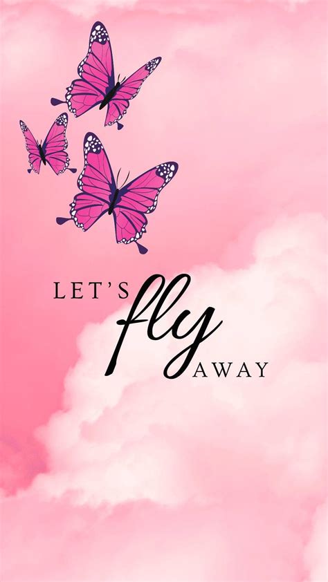 Download Butterflies Fly Away Wallpaper