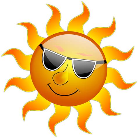 Sun Cool Sunshine · Free Vector Graphic On Pixabay
