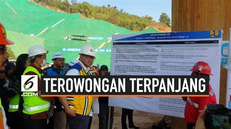 Menjajal Lewati Terowongan Tol Terpanjang Di Indonesia Liputan6 Com