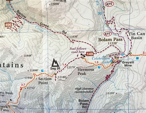 Durango Trail Map