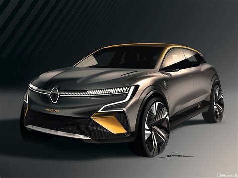 Renault Megane Evision Concept 2020 Véhicule électrique Photoscar