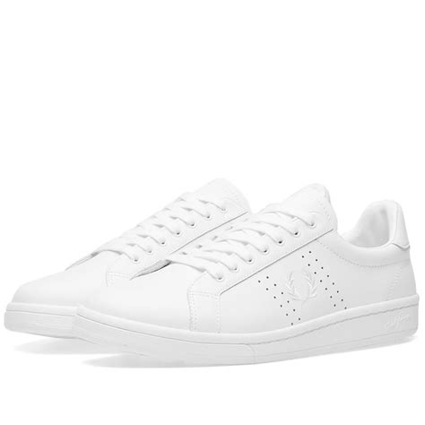 Fred Perry B721 Leather Sneaker White Fred Perry