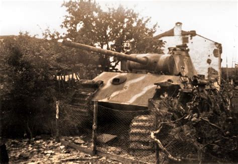 Manhay Ardennes Panther G Tweede Wereldoorlog Wereldoorlog