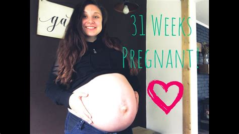 Week Pregnancy Update And Belly Shot And Pregnant Under