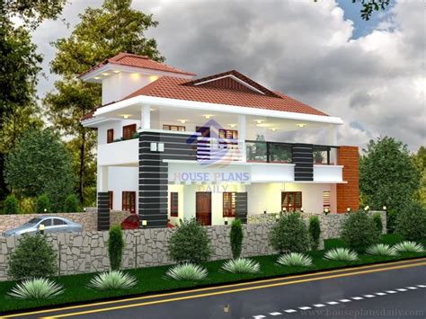 Kerala Style House Design East Facing Home Plan With Elevation