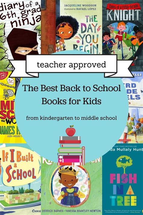 The Best Back To School Books For Kids Middle School Books Back To